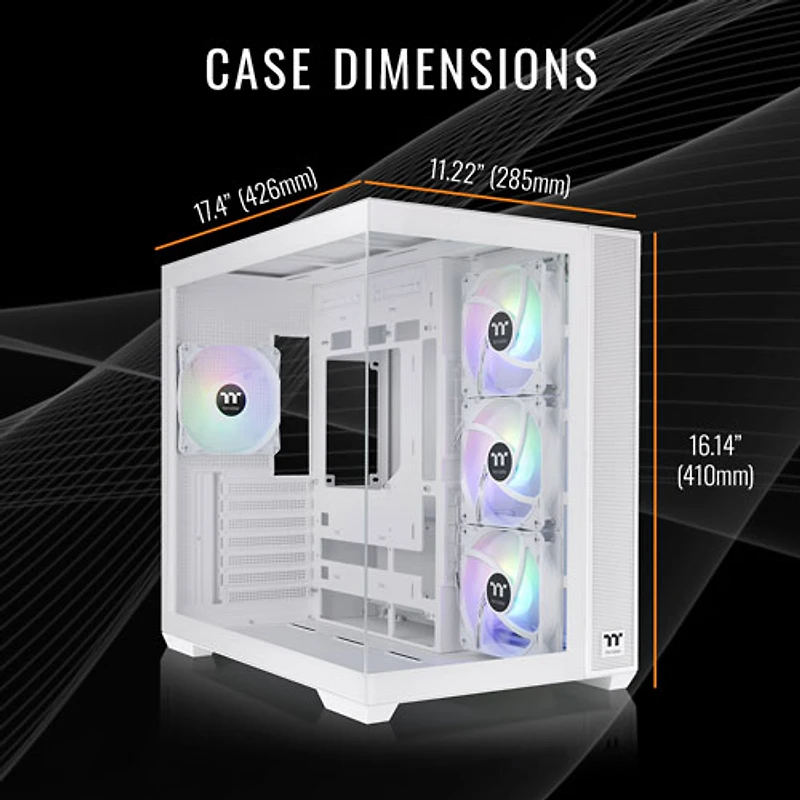 Thermaltake View Gaming PC (AMD Ryzen 7 7800X3D/32GB RAM/1TB SSD/Radeon RX 9070 XT) - English - Only at Best Buy