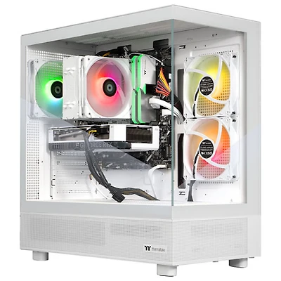 Thermaltake LCGS View Gaming PC (Intel Core i7-14700F/32GB RAM/2TB SSD/NVIDIA GeForce RTX 5060/Windows 11) - Eng