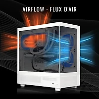 Thermaltake LCGS View Gaming PC (AMD Ryzen 7 7800X3D/32GB RAM/1TB SSD/RX 9060 XT) - Eng - Only at Best Buy