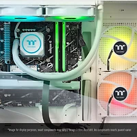 Thermaltake LCGS View Gaming PC (AMD Ryzen 7 7800X3D/32GB RAM/1TB SSD/RX 9060 XT) - Eng - Only at Best Buy