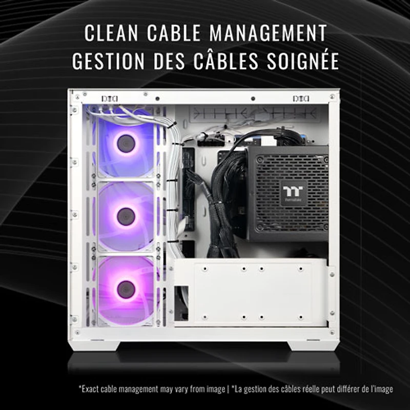 Ordinateur de jeu LCGS View de Thermaltake (Core Ultra 9 285K d'Intel/RAM 32 Go/SSD 2 To/GeForce RTX 5070 Ti) - Anglais - Exclusivité Best Buy