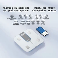 Pèse-personne intelligent Bluetooth Elis 1C de Renpho - Blanc