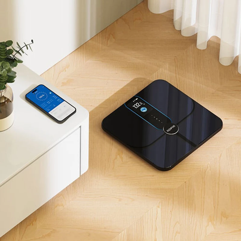 Pèse-personne intelligent Wi-Fi Elis Nova de Renpho - Noir