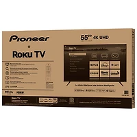 Pioneer 55" R851 Series 4K UHD HDR LCD Roku TV Smart TV (PN55-R851-26C) - 2025 - Only at Best Buy