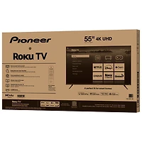 Pioneer 55" R851 Series 4K UHD HDR LCD Roku TV Smart TV (PN55-R851-26C) - 2025 - Only at Best Buy