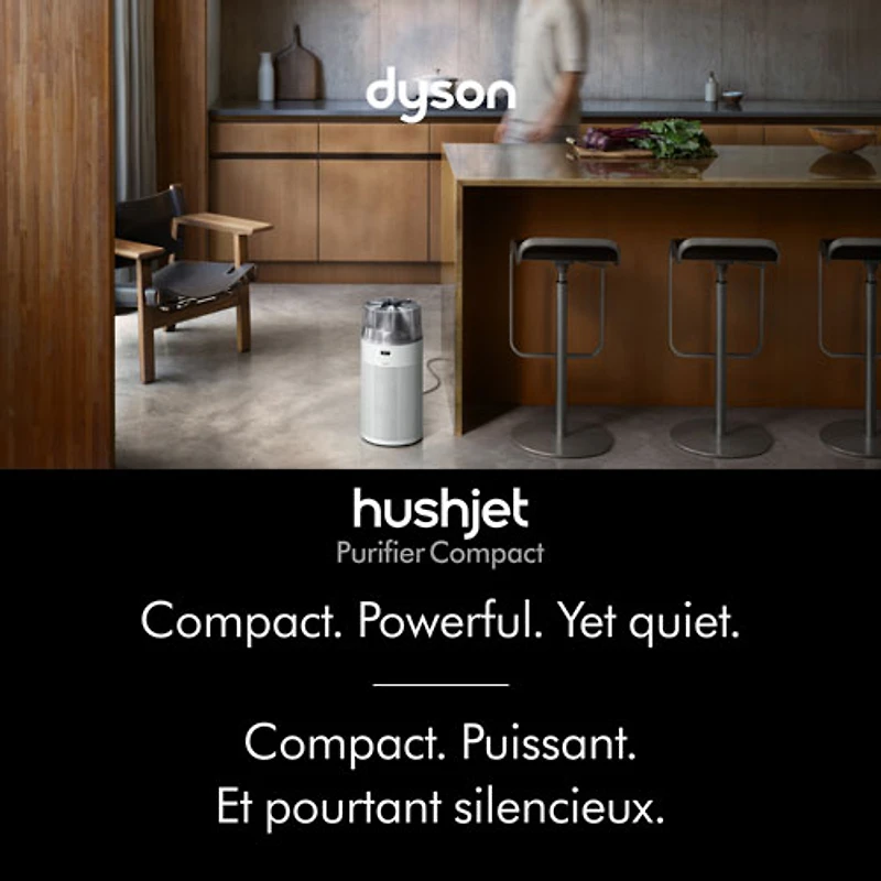 Purificateur d'air HushJet de Dyson - Blanc