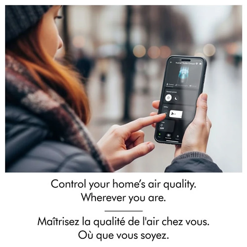 Purificateur d'air HushJet de Dyson - Blanc