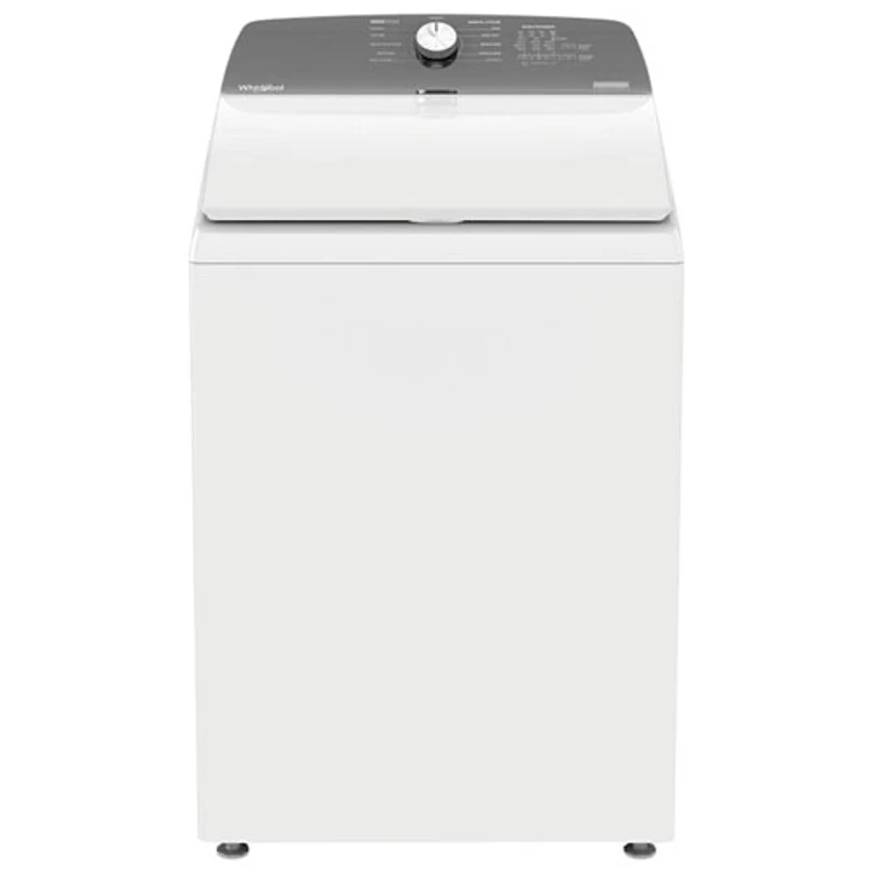 Laveuse à chargement par le haut haute efficacité 4,5 pi³ de Whirlpool (WTW4000SW) - Blanc