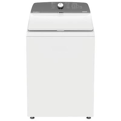 Laveuse à chargement par le haut haute efficacité 4,5 pi³ de Whirlpool (WTW4000SW) - Blanc