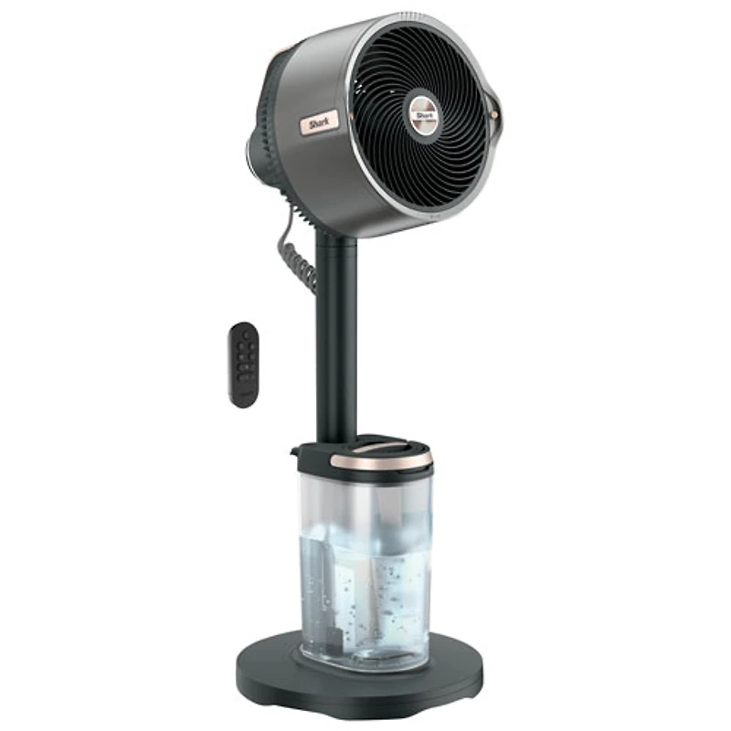 Ventilateur sur pied à bruine FlexBreeze Pro de Shark - 13,9 po - Anthracite