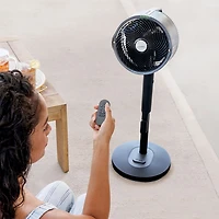 Ventilateur sur pied à bruine FlexBreeze Pro de Shark - 13,9 po - Anthracite