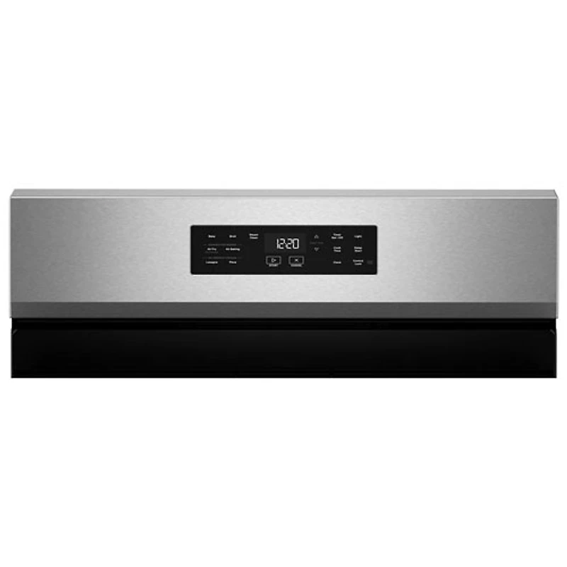 Cuisinière à gaz autonome à 5 brûleurs avec ventilateur à convection et friture à l'air 5 pi³ 30 po de Whirlpool (WFGS4530SZ) - Acier inoxydable