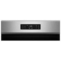 Cuisinière à gaz autonome à 5 brûleurs avec ventilateur à convection et friture à l'air 5 pi³ 30 po de Whirlpool (WFGS4530SZ) - Acier inoxydable