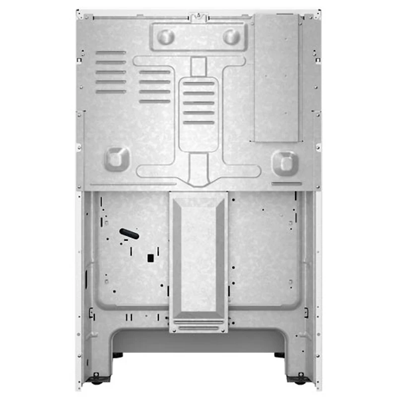 Cuisinière électrique autonome à 5 éléments avec ventilateur à convection et friture à l'air 5,3 pi³ 30 po Whirlpool (YWFES4530SW) - Blanc