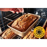 Cuisinière électrique autonome à 5 éléments avec ventilateur à convection et friture à l'air 5,3 pi³ 30 po Whirlpool (YWFES4530SW) - Blanc