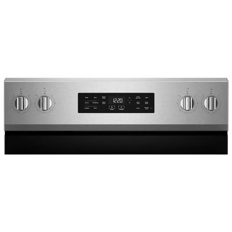 Whirlpool 30" 5.3 Cu. Ft. Fan Convection 5-Element Freestanding Electric Air Fry Range (YWFES4530SZ) - SS