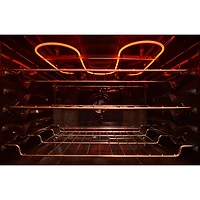 Cuisinière électrique autonome à 5 éléments avec convection véritable et friture à l'air 5,3 pi³ 30 po de Whirlpool (YWFES7030SW) - Blanc