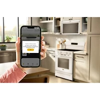 Cuisinière électrique autonome à 5 éléments avec convection véritable et friture à l'air 5,3 pi³ 30 po de Whirlpool (YWFES7030SW) - Blanc