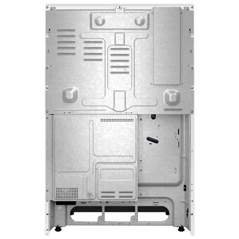 Cuisinière électrique autonome à 5 éléments avec convection véritable et friture à l'air 5,3 pi³ 30 po de Whirlpool (YWFES7030SW) - Blanc