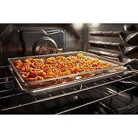 Whirlpool 30" 5.3 Cu. Ft. True Convection 5-Element Freestanding Electric Air Fry Range (YWFES7030SZ) - SS