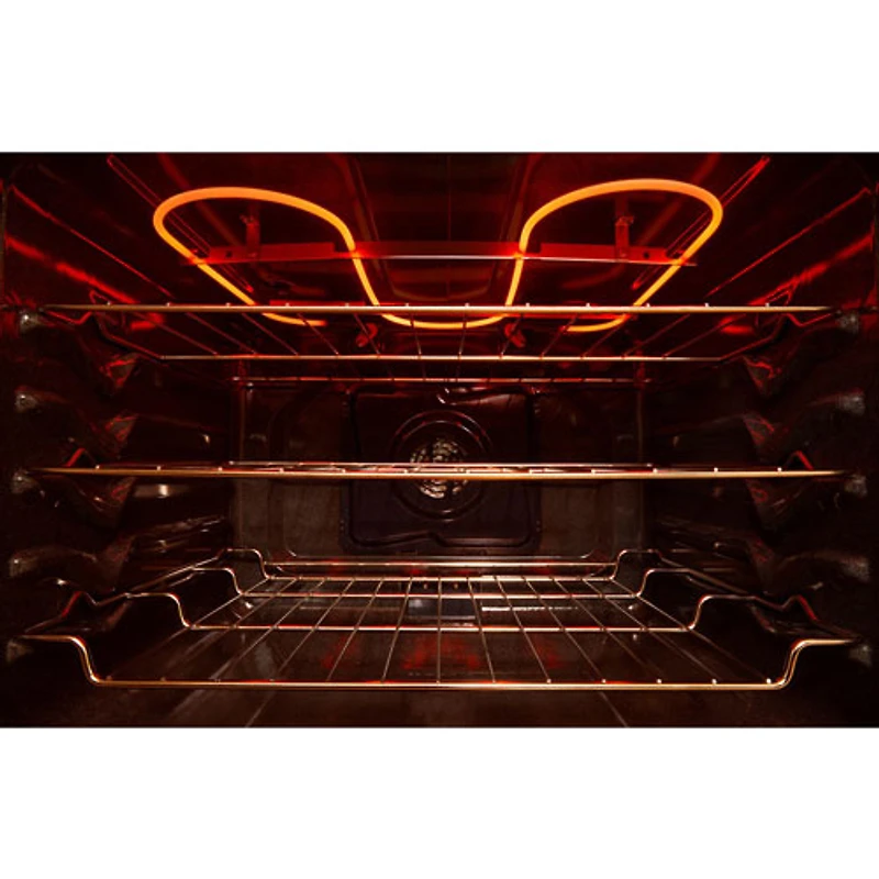 Whirlpool 30" 5.3 Cu. Ft. True Convection 5-Element Freestanding Electric Air Fry Range (YWFES7030SZ) - SS