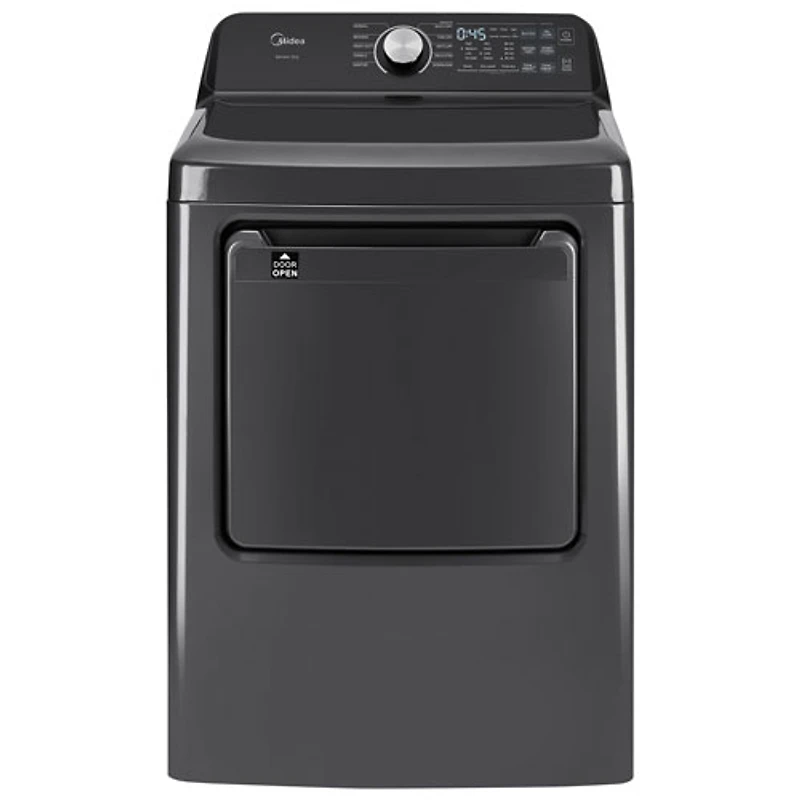Sécheuse électrique de 7 pi³ de Midea (MLTE52M2BGG) - Gris métallique
