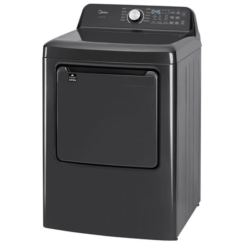Sécheuse électrique de 7 pi³ de Midea (MLTE52M2BGG) - Gris métallique