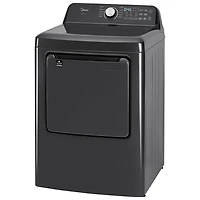 Sécheuse électrique de 7 pi³ de Midea (MLTE52M2BGG) - Gris métallique