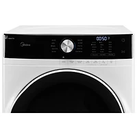 Sécheuse électrique à vapeur de 8 pi³ de Midea (MLHE52S7AWW) - Blanc