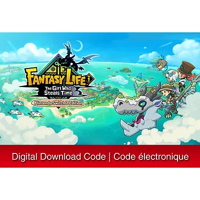 Fantasy Life I the Girl Who Steals Time Nintendo Switch 2 Edition (Switch 2) - Digital Download