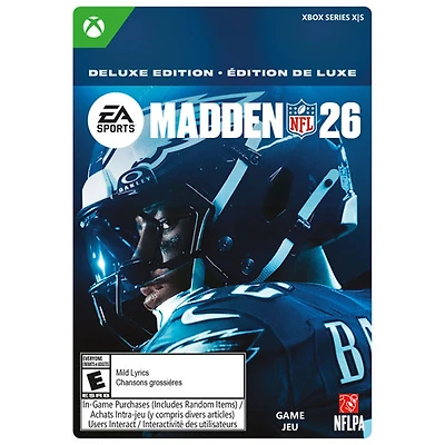 Madden NFL 26 Deluxe Edition (Xbox Series X|S) - Digital Download