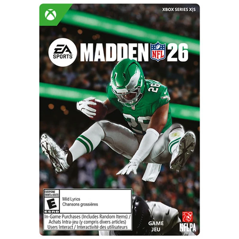 Madden NFL 26 (Xbox Series X|S)