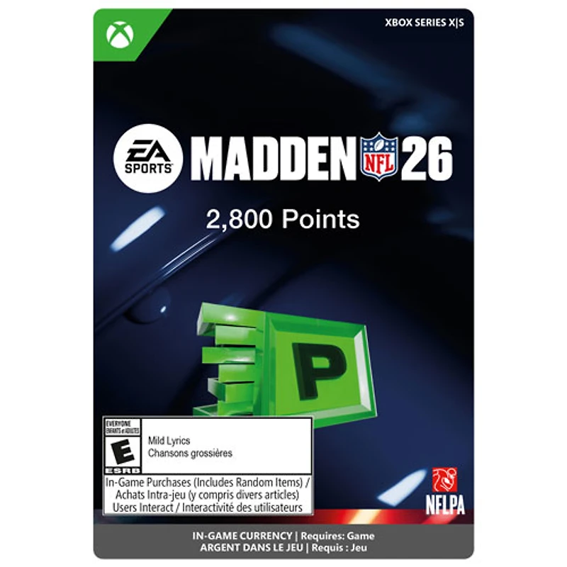 Madden NFL 26: Points (Xbox X|S / Xbox One