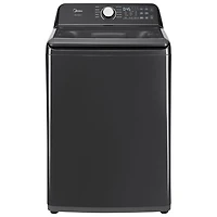 Laveuse à chargement par le haut 5,2 pi³ avec agitateur de Midea (MLTW52M2BGG) - Acier inoxydable noir mat