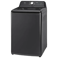 Laveuse à chargement par le haut 5,2 pi³ avec agitateur de Midea (MLTW52M2BGG) - Acier inoxydable noir mat