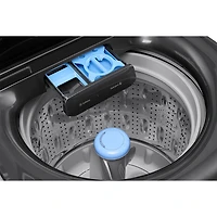Laveuse à chargement par le haut 5,2 pi³ avec agitateur de Midea (MLTW52M2BGG) - Acier inoxydable noir mat