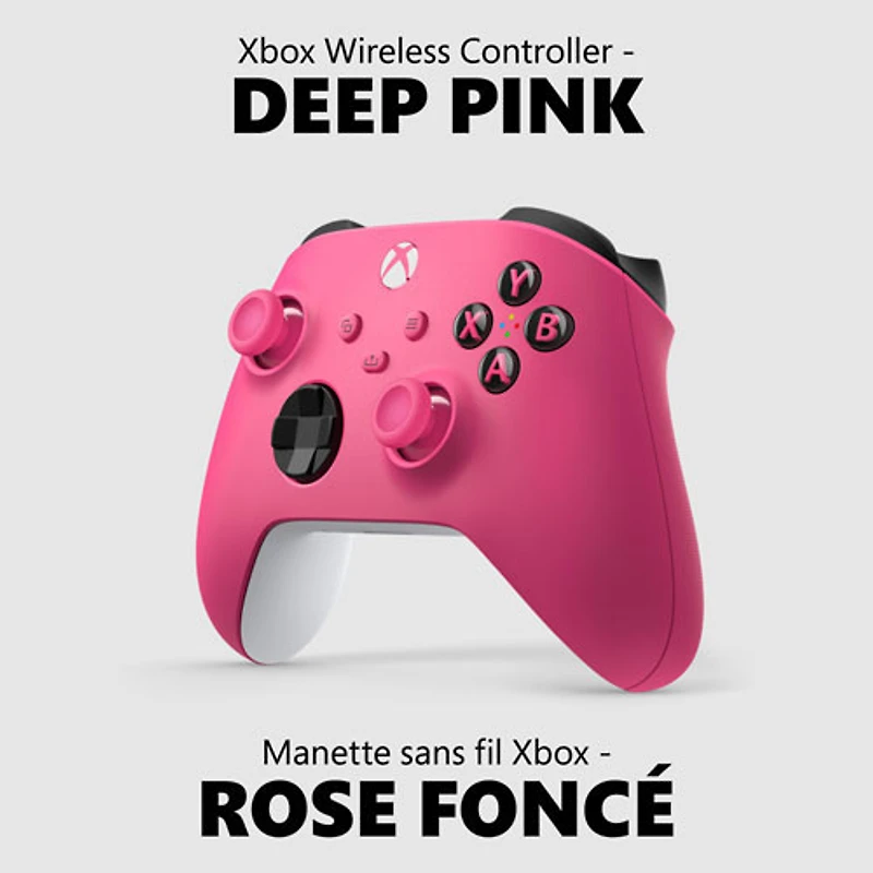 Xbox Wireless Controller for Xbox Series X|S / Xbox One - Deep Pink