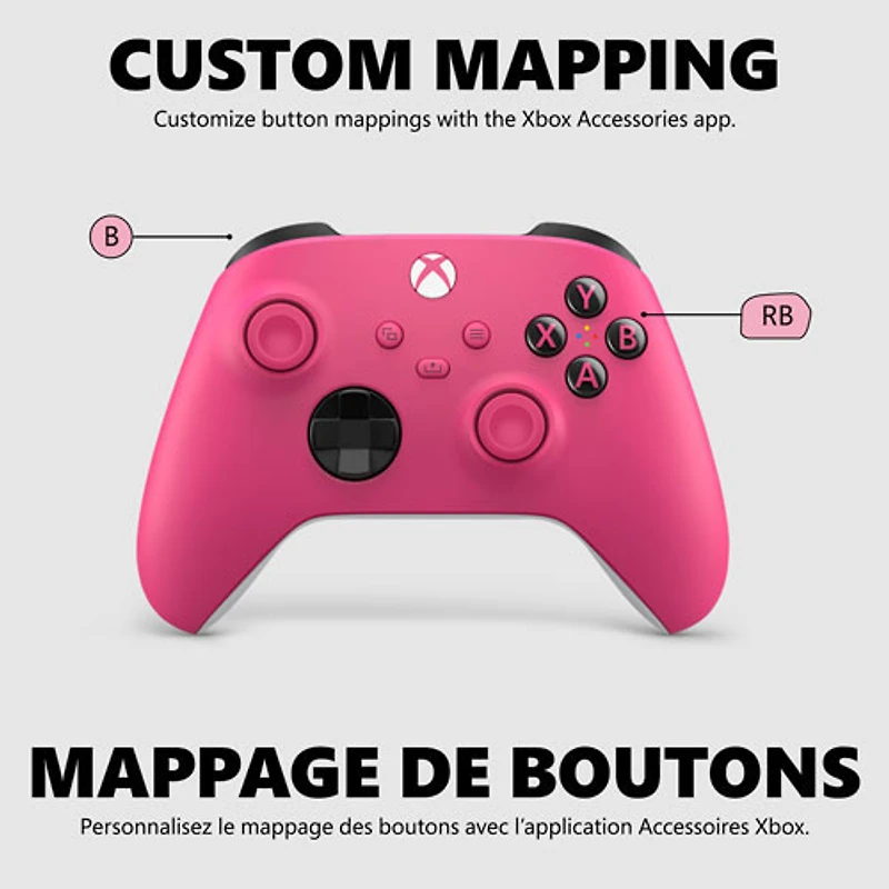 Xbox Wireless Controller for Xbox Series X|S / Xbox One - Deep Pink