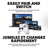 Manette sans fil de Xbox pour Xbox Series X|S/Xbox One - Blanc robot
