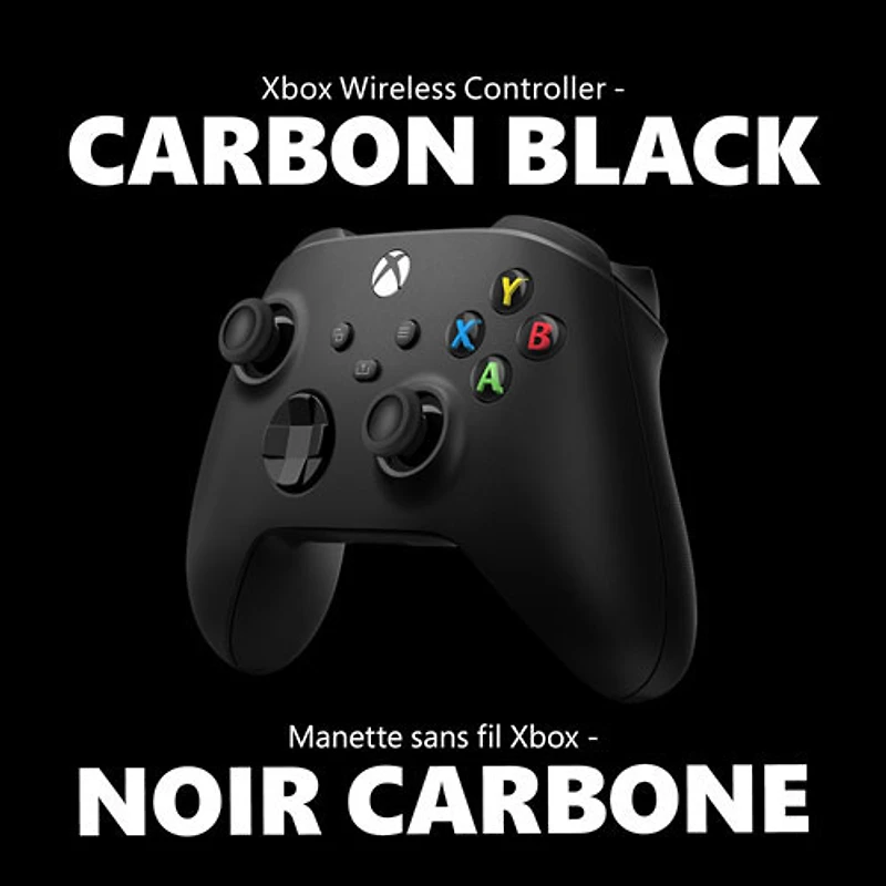 Manette sans fil de Xbox pour Xbox Series X|S/Xbox One - Noir carbone
