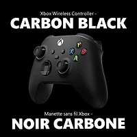 Manette sans fil de Xbox pour Xbox Series X|S/Xbox One - Noir carbone