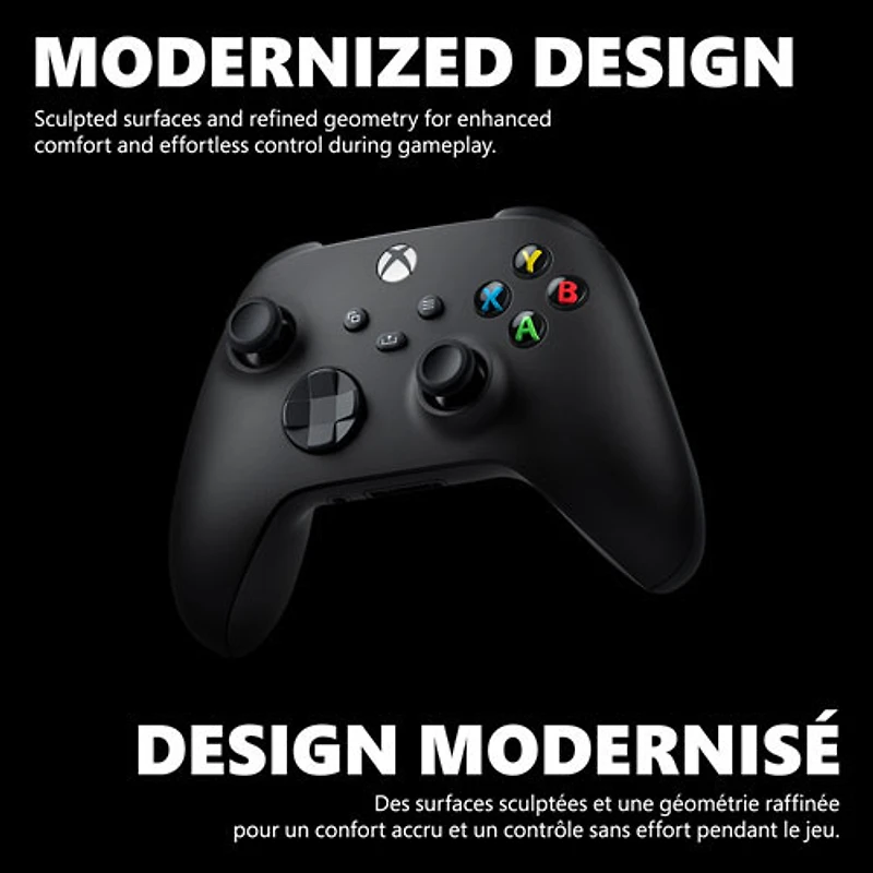 Manette sans fil de Xbox pour Xbox Series X|S/Xbox One - Noir carbone