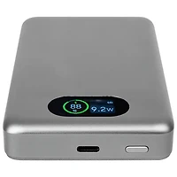 Chargeur portable USB-C de 10 000 mAh Piston Power de LOGiiX avec MagSafe - Gris graphite