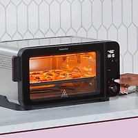 Four grille-pain avec friture à l'air 10-en-1 d'Instant Pot - Acier inoxydable/Noir