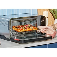Four grille-pain avec friture à l'air 10-en-1 d'Instant Pot - Acier inoxydable/Noir
