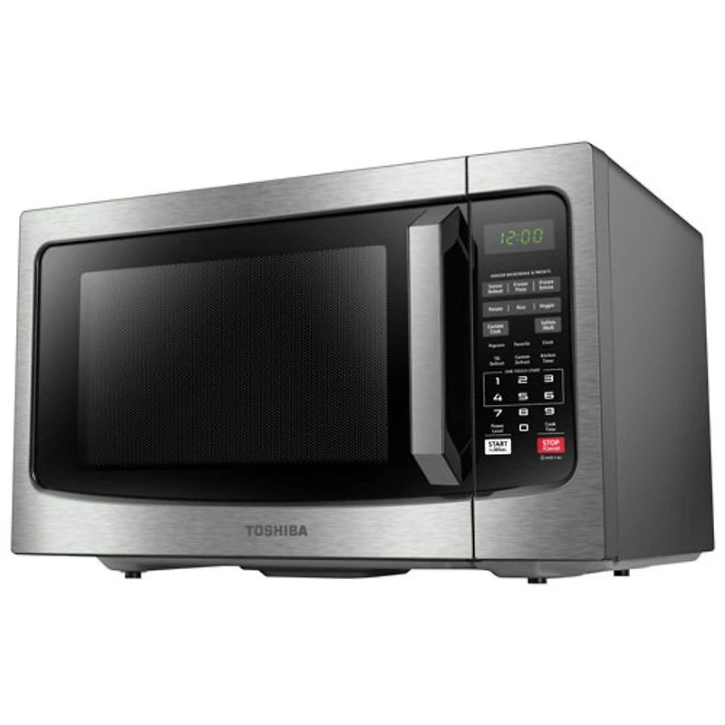 Toshiba 1.2 Cu. Ft. Counter Top Microwave (ML-EM31P(SS)/CA) - Stainless Steel
