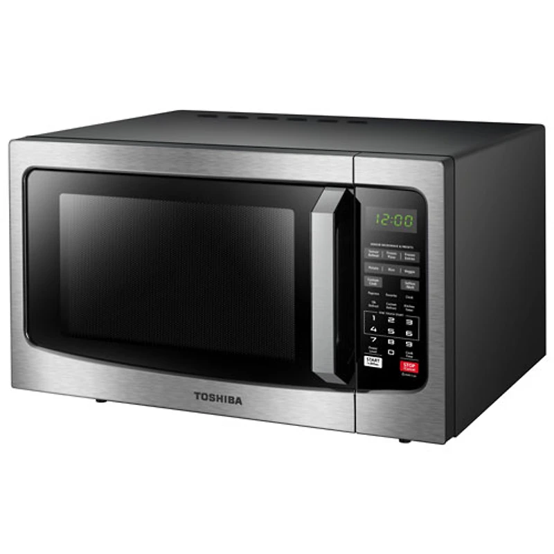 Toshiba 1.2 Cu. Ft. Counter Top Microwave (ML-EM31P(SS)/CA) - Stainless Steel