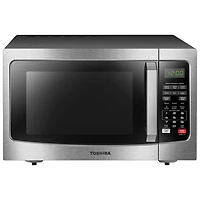 Toshiba 1.2 Cu. Ft. Counter Top Microwave (ML-EM31P(SS)/CA) - Stainless Steel