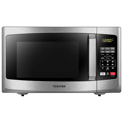 Toshiba 0.9 Cu. Ft. Counter Top Microwave (ML-EM25P(SS)/CA) - Stainless Steel