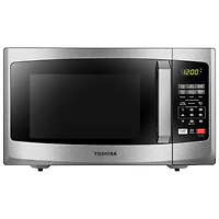 Toshiba 0.9 Cu. Ft. Counter Top Microwave (ML-EM25P(SS)/CA) - Stainless Steel